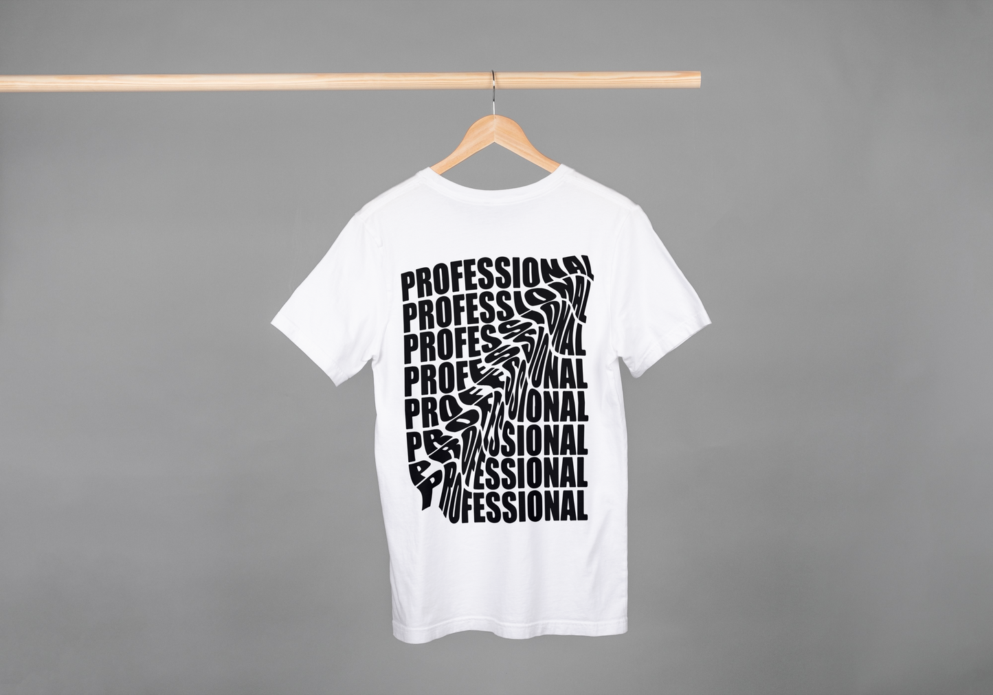 Axes “Professional Distortion” Graphic (Unisex) T-Shirt – Bold Minimalism in Motion