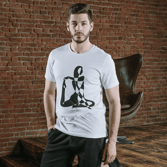 Axes “Contours” Seated Reflection Tee – The Art of Presence