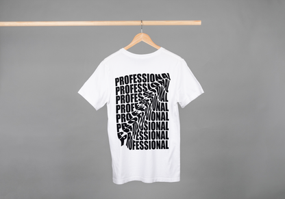Axes “Professional Distortion” Graphic (Unisex) T-Shirt – Bold Minimalism in Motion
