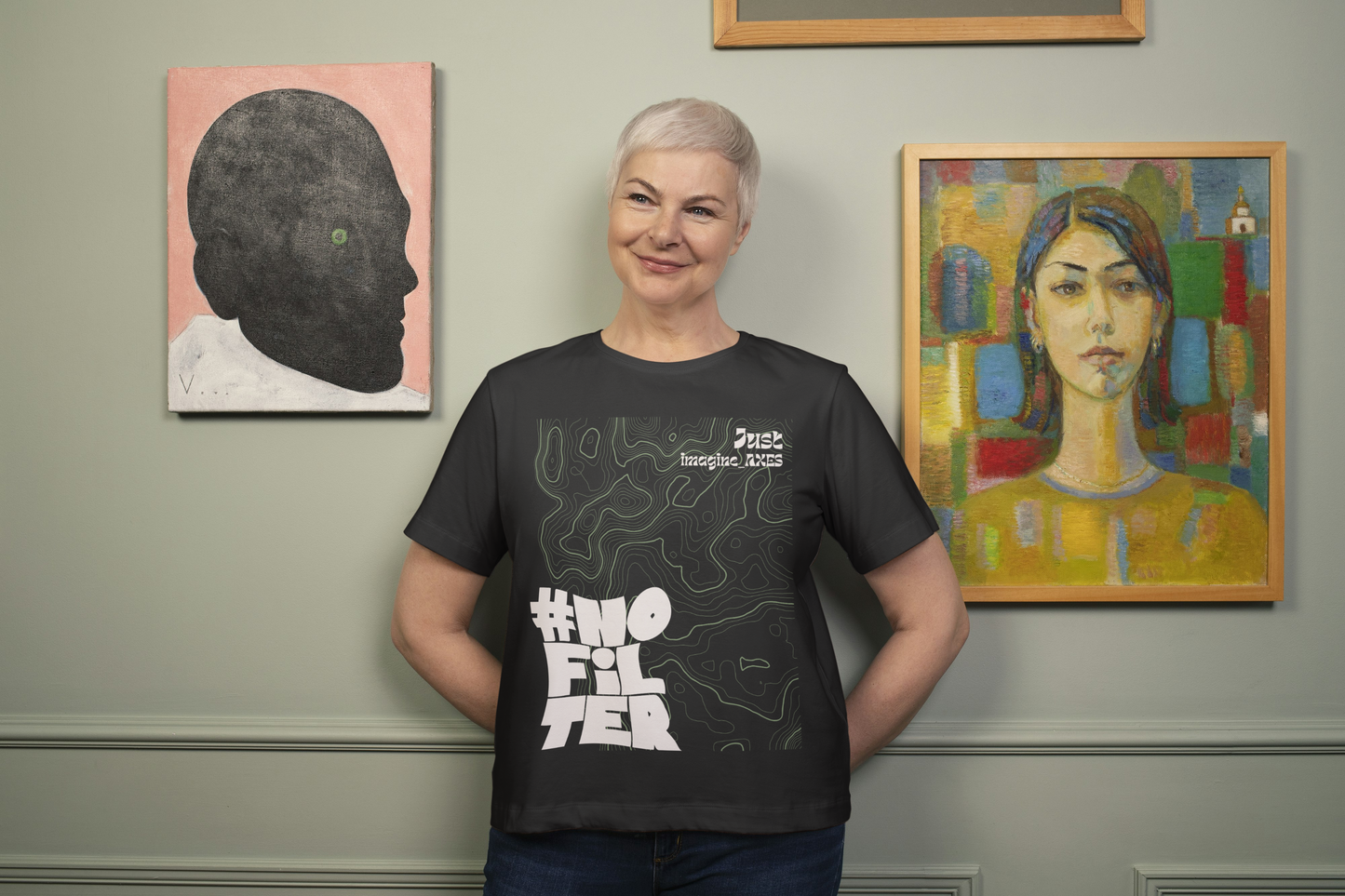 Axes “#NOFILTER” Unisex Tee – Raw, Real, and Ready